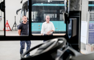 Így néznek ki Kaposvár új elektromos buszai - képek