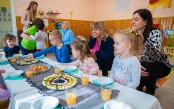 Sajtkóstoló a Pipitér Bölcsődében