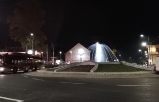 Elkészült Kaposvár legújabb szökőkútja