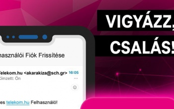 Újabb csalási trükkre figyelmeztet a Telekom