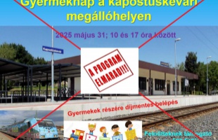 Elmarad a gyereknap a kapostüskevári megállóhelyen