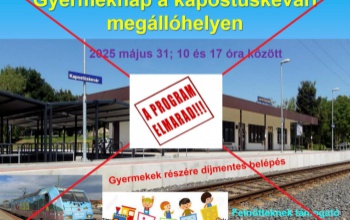 Elmarad a gyereknap a kapostüskevári megállóhelyen
