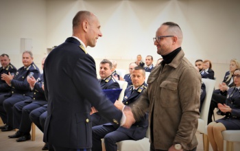 Elismeréseket adtak át a Somogy Vármegyei Rendőr-főkapitányságon