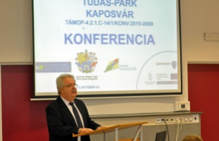 Tudományról, kutatásokról, pályázatokról a Tudás-Parkban