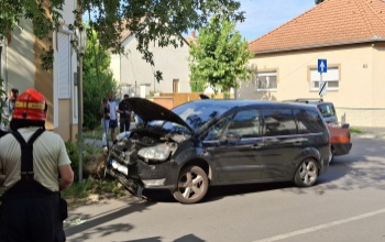 A KÖTÉL Mentőszolgálat is beavatkozott a tegnapi balesetnél