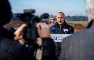 Megkezdődött az Északi Ipari Park építése