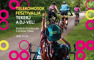 Ezt látnod kell: A DJ egy biciklin pakolja majd a szetteket a Telekomosok Fesztiválja bringás felvonulásán