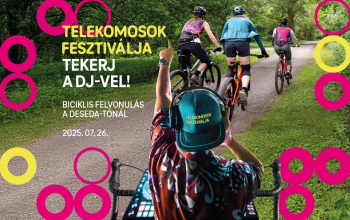 Ezt látnod kell: A DJ egy biciklin pakolja majd a szetteket a Telekomosok Fesztiválja bringás felvonulásán