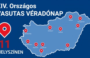 Pénteken a kaposvári vasútállomáson várják az önkéntes véradókat
