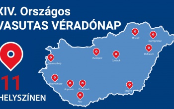 Pénteken a kaposvári vasútállomáson várják az önkéntes véradókat