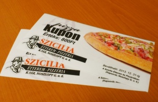 Kisorsoltuk a pizza kuponok nyerteseit!