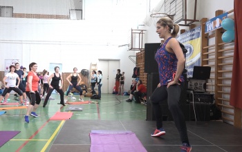 Jótékonysági fitness nap az autizmussal élőkért