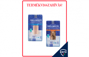 Füstölt pisztrángfilét hívott vissza az ALDI