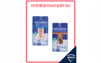 Füstölt pisztrángfilét hívott vissza az ALDI