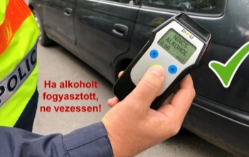 Ittasan tilos vezetni!