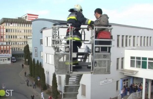 Tűz a kórházban