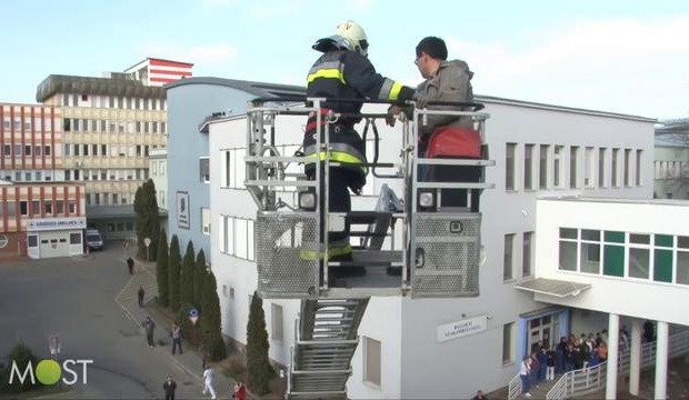 Tűz a kórházban
