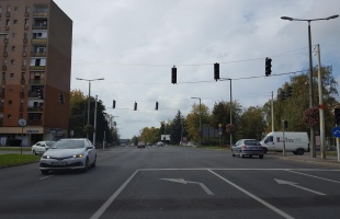 Nem működnek a jelzőlámpák a Honvéd csomópontban