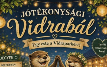Jótkonysági vidrabált tart a Petesmalmi Vidrapark