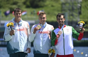 Kajakos éremeső az olimpián!