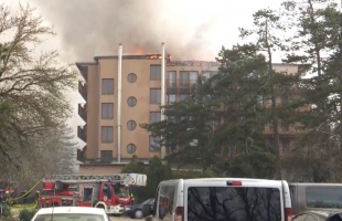Tűz ütött ki a visegrádi Hotel Silvanusban