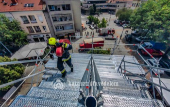 Brillíroztak a somogyi tűzoltók az ország legerősebb tűzoltója versenyen