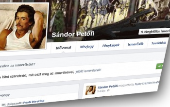 Így kommentelne Petőfi a Facebookon