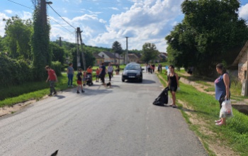 Tisztábbak lettek utcák és terek a Máltai Szeretetszolgálat jóvoltából