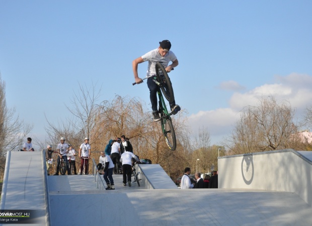 Átadták a skate parkot Kaposváron