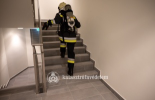 Remekeltek a somogyi tűzoltók az országos lépcsőfutó-bajnokságon