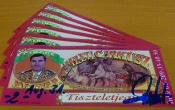 Kisorsoltuk a cirkuszbelépőket!