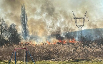 Hatalmas tűz pusztít Kaposváron