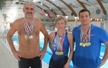 Újabb Kaposvári szenior úszósikerek