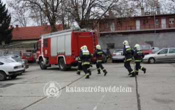 A gyakorlatban is bizonyítottak a tűzoltók