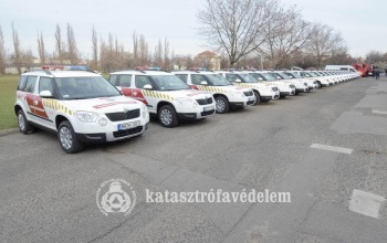 Új jármű a somogyi katasztrófavédőknek
