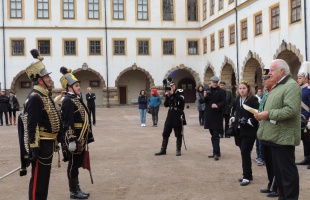 Huszárportya Weimar-ban