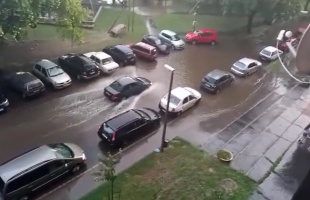 Rászakadt az ég Kaposvárra