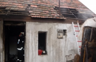 Tűz pusztított egy siófoki házban