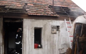 Tűz pusztított egy siófoki házban