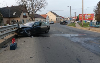 Csúnya baleset történt tegnap Csurgón