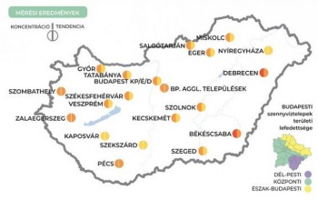 Kaposváron mérsékelt a koronavírus koncentrációja a szennyvízben