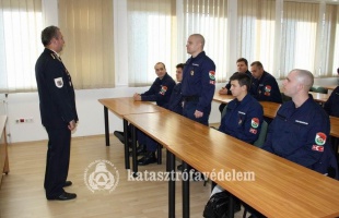 Öt somogyi tűzoltó tette le esküjét