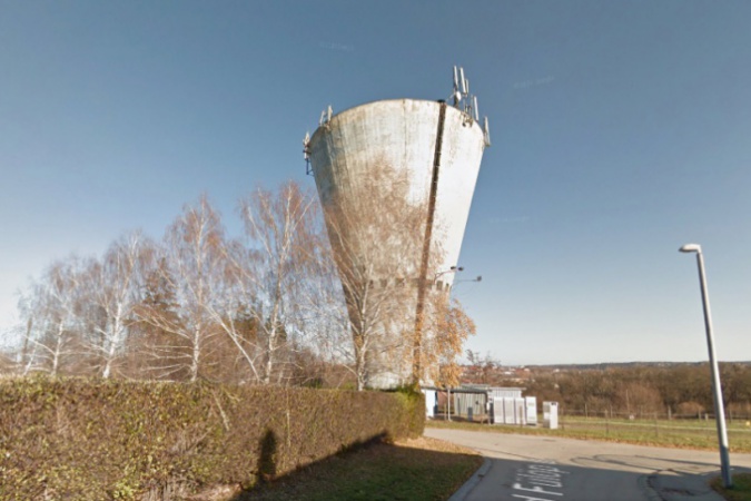 Víztorony a Kecel-hegyen