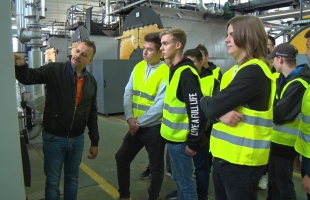 Bemutatták a kaposvári távfűtés működését az érdeklődőknek