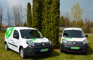 Két elektromos autót szerzett be a DRV Zrt.