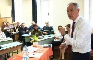 A Táncsics pedagógusaival találkozott a polgármester