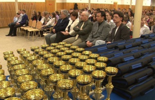 Kaposvár diákbajnokait köszöntötték
