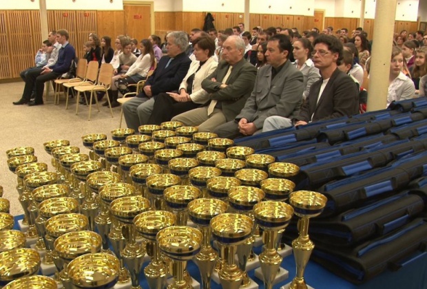 Kaposvár diákbajnokait köszöntötték