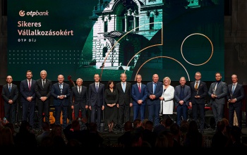 OTP-díjat kapott az Ács Pékség