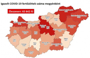 Csaknem 3000 beteget ápolnak kórházban a koronavírus miatt